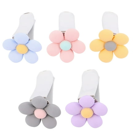MLINS  5 Pcs Flower Air Vent Clips Essential Oil Car Accessories Woman