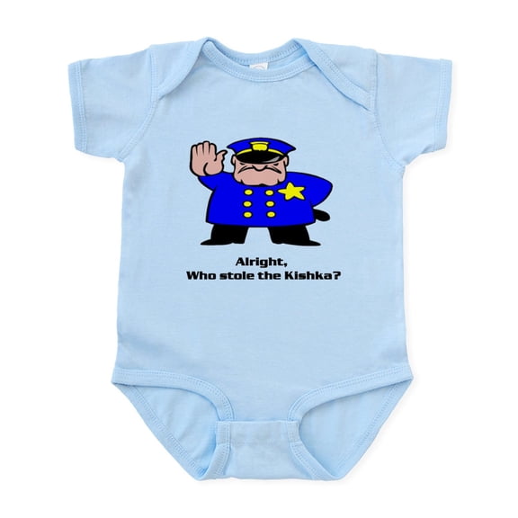 CafePress - Alright Who Stole The Kishka Infant Bodysuit - Baby Light Bodysuit, Size Newborn - 24 Months