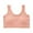red, variant on Training Bras for Girls Seamless Cami Bralettes Sports Striped Vest, 7-12Y