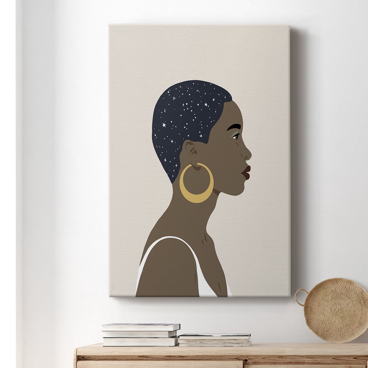 Heavenly Hair IV Premium Gallery Wrapped Canvas - Ready to Hang