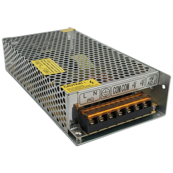 12V 10A 120W DC Switch Power Supply Driver for LED Strip Lighting, CCTV, Radios (H-120-12)