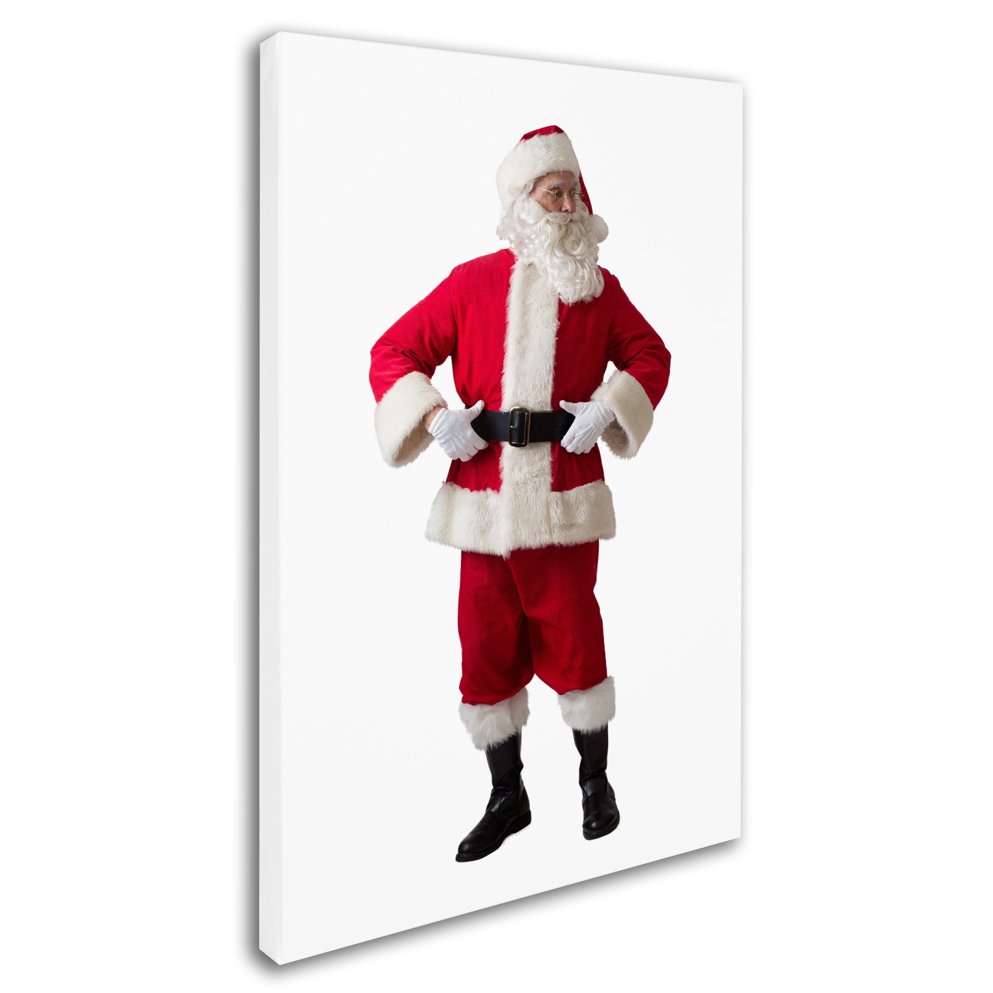 Trademark Fine Art 'Santa-13033' Canvas Art by Ed Wheeler