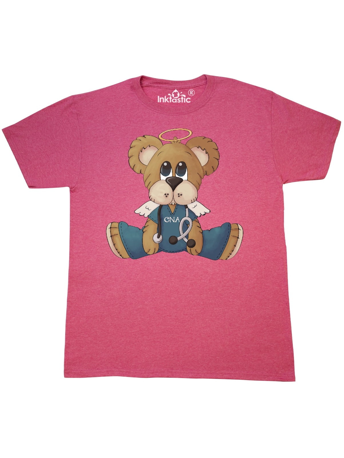 INKtastic - Male CNA Teddy Bear T-Shirt - Walmart.com - Walmart.com