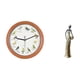 thumbnail image 5 of Reloj de pared,Reloj de pared con pájaro cantor Relojes de pared con pájaros,Figura de escritorio,Figuritas africanas,artesanías,artículos de escritorio coleccionables,Estatua de dama, 5 of 8
