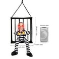 Hanging Hanging Yelling Scary Animated Decorations in The Dark Rope