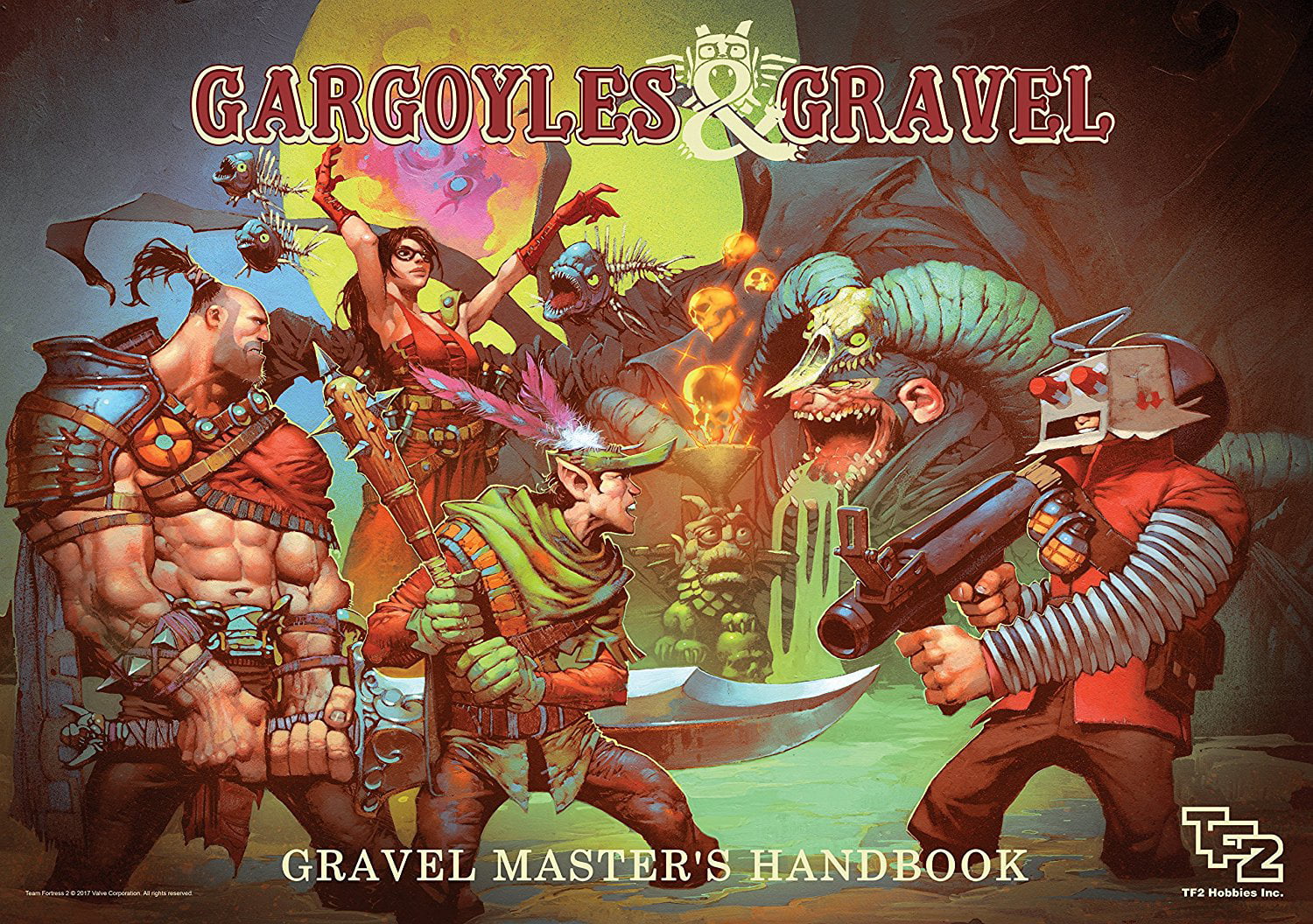 Gargoyles & Gravel 1000 PC Premium Jigsaw Puzzle Team Fortress 2