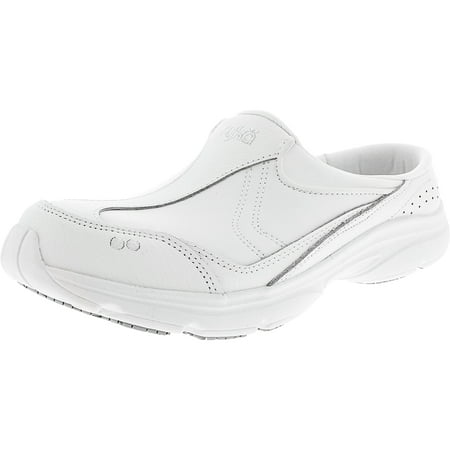 Ryka Women's Tranquil Slip Resistant White Flat Shoe - 7.5M | Walmart ...