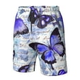 thumbnail image 5 of Naloa Butterflies Men's Beach Shorts, Surfing shorts, Swim trunks, Quick Dry Swim Trunks for Surfing Beach Fun - X-Large, 5 of 9