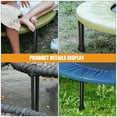 thumbnail image 3 of OUNONA Anti-Slip Trampoline Feet Weather-Resistant Trampoline Pad Black Rubber 1Pcs, 3 of 8