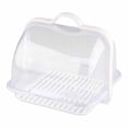 thumbnail image 2 of EGNMCR Kitchen Gadgets, Kitchen Accessories, Kitchen Utensils & Gadgets Fruit Storage Box Flip Bread Cake Storage Box Tableware Display Rack Flip Storage, 2 of 6