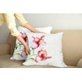 thumbnail image 2 of Ambesonne Nature Throw Pillow Cover 2 Pack, Pastel Nature, 24", White Red Green, 2 of 7