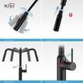 thumbnail image 5 of Kibi Macon Single Handle Pull Down Kitchen Sink Faucet, 5 of 5