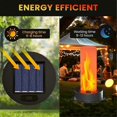 thumbnail image 5 of 2 Pack Replacement Solar Light Tops with Flickering Flame, 5 of 5