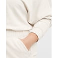 thumbnail image 4 of Hanes Originals Women's Fleece Palazzo Pants, 28.5" (Plus Size) Wheat Heather 4X, 4 of 6