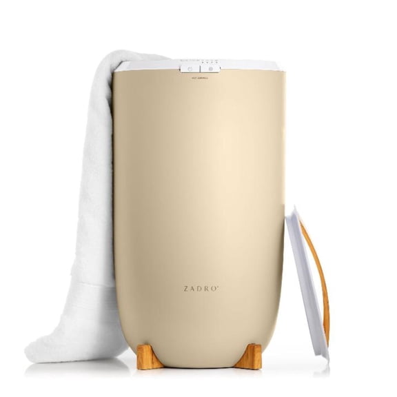 Zadro Towel Warmer Aromatherapy Diffuser & Lavender Essential Oil 10ml