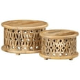 thumbnail image 1 of vidaXL Ensemble de Tables Basses 2 Pcs Bois Massif Manguier, 1 of 5