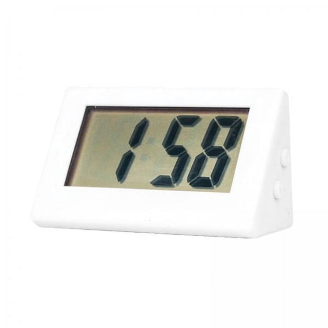 jifeng 3-6pack Table Clock Battery Powered LCD Display PS for Various Occasions Art 6 Pcs