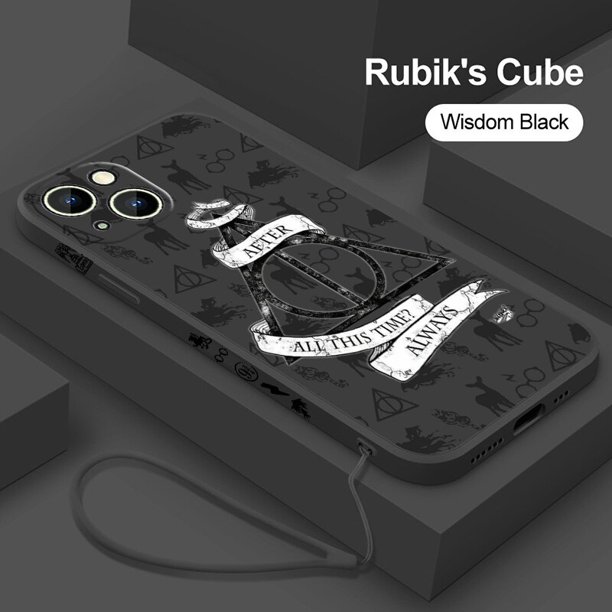 Fashion Potters Wand Harries For Apple iPhone 14 13 12 11 Pro Max Plus XS XR X 8 7 SE Liquid Left Rope Phone Case Capa Coverfor iPhone 12 Pro Gao Jinjia LED