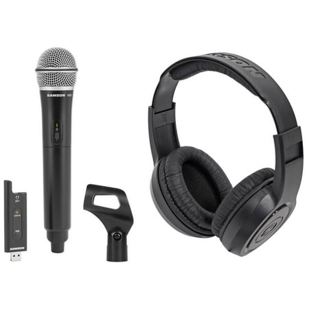 Samson Stage XPD2 USB Digital Wireless Podcast Broadcast Microphone+Headphones