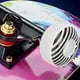 thumbnail image 5 of BLLBOO Skateboard Rocker Wheel - Skateboard Wheel 95A PU White Stripe 52x30mm Skateboard Double Rocker Wheel Ruedas deslizantes de Baja Velocidad 4PCS, 5 of 5