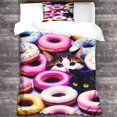 thumbnail image 1 of D pour Garçons Filles avec Housse de Couette Chat, Animal de Compagnie, Animal, Pièces, Simple, 1 of 5