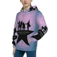 thumbnail image 5 of Hamilton The Musical Youth Hoodie Graphic Colorful Cool Kids Hooded Sweatshirts Kangaroo Pocket for Boys Girls Large, 5 of 8