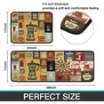 thumbnail image 5 of 2 Pieces Coffee Kitchen Rugs Set Farmhouse Decor Kitchen Mat, Water Absorb Microfiber Kitchen Rug Coffee Decorations for Kitchen, 17"x47"+17"x23", 5 of 5
