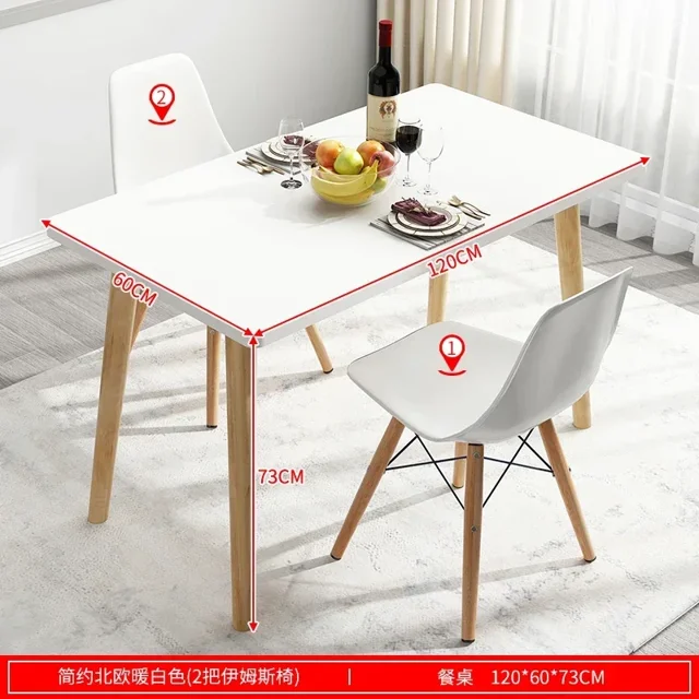 Tocador De restaurante, mesa De Comedor, consola para 6 personas, Mesa auxiliar De ordenador, soporte De recepción superior De madera, Mesa De Comedor, muebles para el hogar