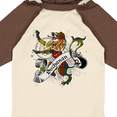 thumbnail image 4 of Inktastic Buchanan Tartan Lion Boys or Girls Long Sleeve Baby Bodysuit, 4 of 5