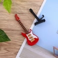 thumbnail image 3 of Mini Electric Guitar Guitar Model Movable Headstock Musical Instrument Miniature, 3 of 5