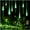 Infant, variant on LED Rain Lights, Icicle Meteor Shower Lights - 50CM, 8 Spiral Tubes for Holiday Party, Home, Patio, Outdoor Decoration