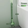 thumbnail image 1 of Wall-Mounted Soft Glue No Dead Corner Toilet Brush Handle Cleaning Brush, 1 of 3