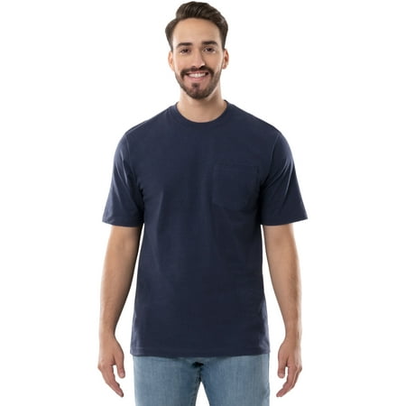 Brahma Men's Short Sleeve Workwear T-Shirt, Size S-4XLT (Men's, Big Men's, and Tall)