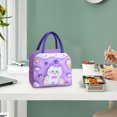 thumbnail image 6 of SLYNSHome Kitchen Accessories Insulated Lunch Bags for Women Men Reusable Bento Bag for Work Picnic Travel Camping - Purple, 6 of 7