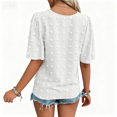thumbnail image 6 of Womens Short Sleeve Tops Summer 2026 Trendy Boat Day Outfits Dressy Casual Blouses for Work Vacation Mode, 6 of 6