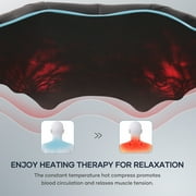 MARNUR Neck and Shoulder Massager with Heat, 3D Deep Tissue Kneading Shiatsu Massager, Blue