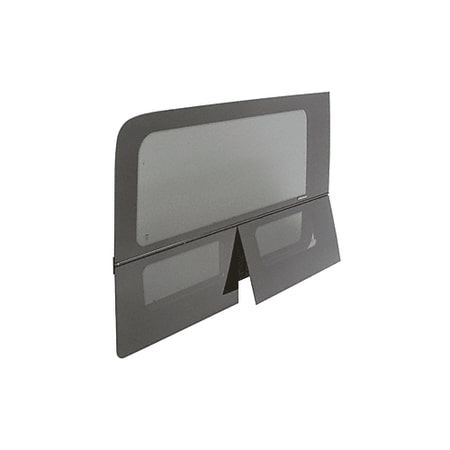 CRL 2007+ OEM Design 'All-Glass' Look Sprinter Van Dual-Vent Passenger Side Rear Quarter Panel Window for 170