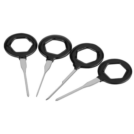 

Terminal Release Tool Terminal Remove Car Wire Harness Plug Terminal Extraction Pick Connector Crimp Pin Back Needle Remove Tool Set