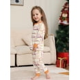 thumbnail image 1 of Conjunto de pijamas de algodón de manga larga para niños, Tops largos, pantalones, ropa de casa de dibujos animados, Navidad, Papá Noel, trajes de bebé para niños pequeños, 1 of 3