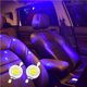 thumbnail image 5 of sweethay Luz de ambiente de coche Carga USB Control de sonido LED Luz de decoración de escenario Bombillas para automóviles sweethay VI007012-00, 5 of 6