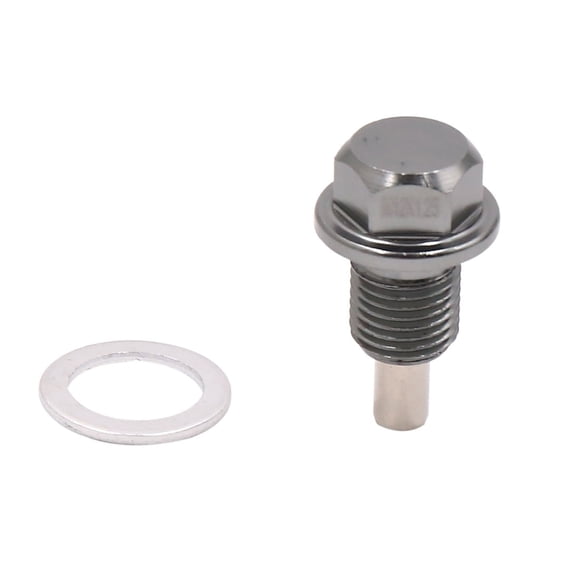 Unique Bargains M12 x 1.25mm Thread Magnetic Auto Car Oil Pan Drain Bolt Kit W Washer