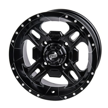 4/137 Tusk Beartooth Wheel 14x7 5.0   2.0 Matte Black For CAN-AM Outlander 800 H.O. EFI 2008