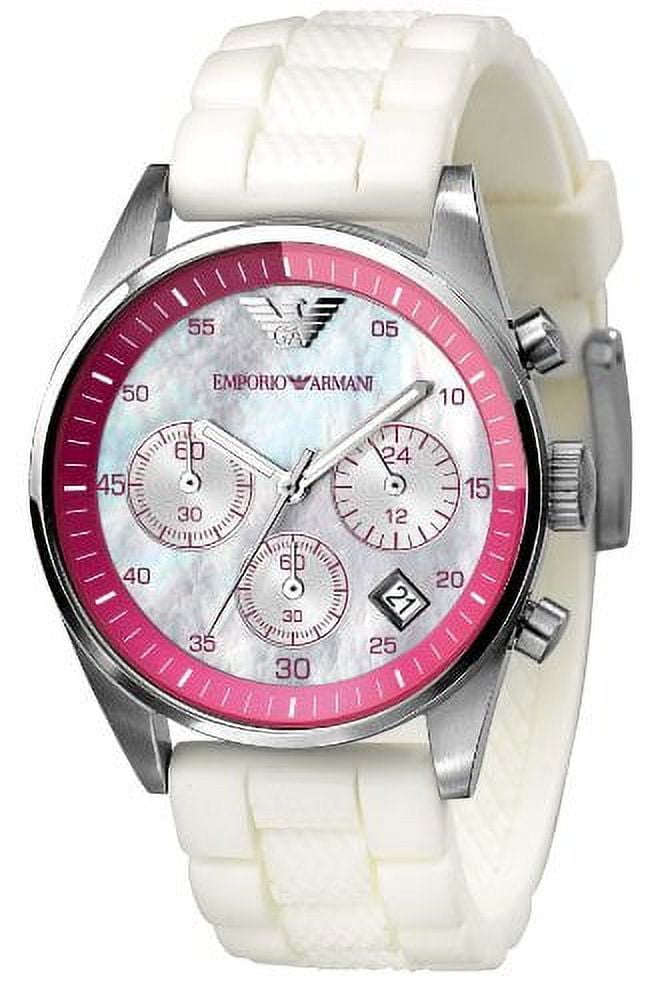 WATCH ARMANI CERAMIC WHITE WHITE UNISEX MEN AND WOMEN AR1404 Walmart