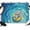 Blue Gray, variant on 7x5ft Photo Backdrop, Summer Puppy Soft Polyester Backdrop Curtains Photography Backdrops, Blue Ocean Oil Painting Swimming Ring Brushed Background for Photoshoots Studio Video Portrait Parties