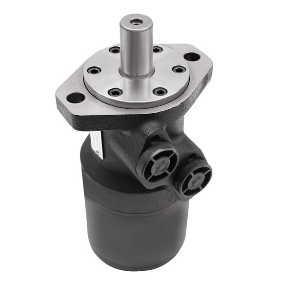 135RPM Hydraulic Motor Replacement Compact Hydraulic Motor High Torque Black
