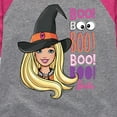 thumbnail image 3 of Barbie - Barbie Witch - Toddler And Youth Girls Raglan Graphic T-Shirt, 3 of 4