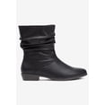 thumbnail image 4 of Comfortview Madison Slouch Bootie Mid Calf Women's Winter Boots (Wide Widths Available), 4 of 6