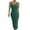 002 Green, variant on Women's Sleeveless Straps Bodycon Maxi Dresses Casual Button Down Slim Fit Long Dresses Simple Comfy Dress