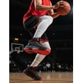 thumbnail image 3 of Tenis Sport Basket Para Hombre Charly Color Negro Rojo negro 27, 3 of 10