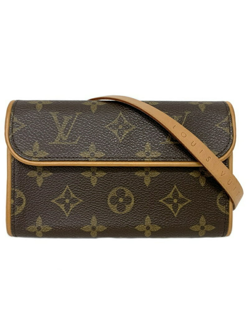 mor Mange pant Authenticated Used Louis Vuitton Belt Bag Pochette Florantine Monogram  M51855 Waist Pouch S Size Nume FL0043 LOUIS VUITTON Flap Ladies Brown -  Walmart.com